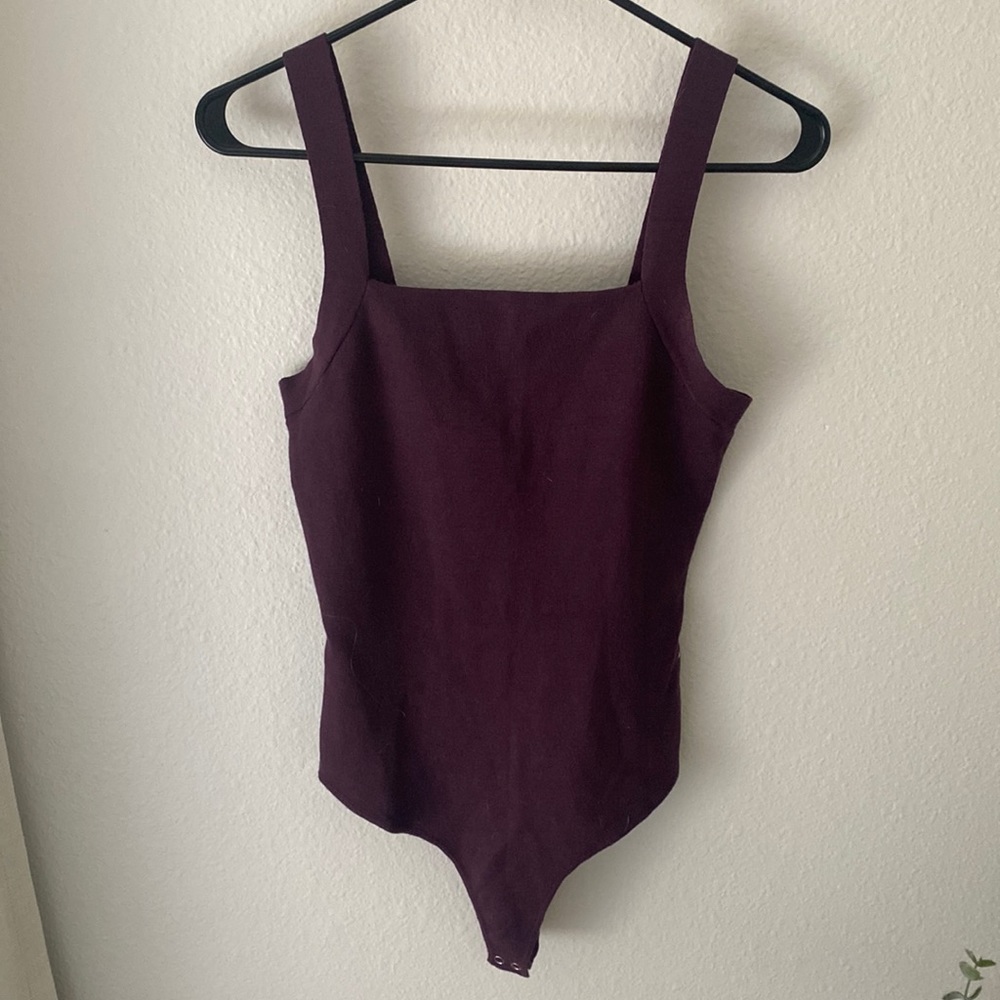 Purple Tank Bodysuit
